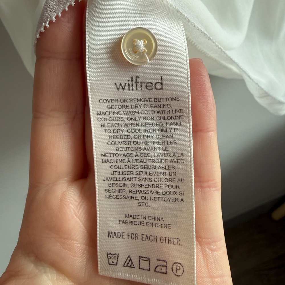 Wilfred Daydreamer White Mini Dress - Picture 8 of 11